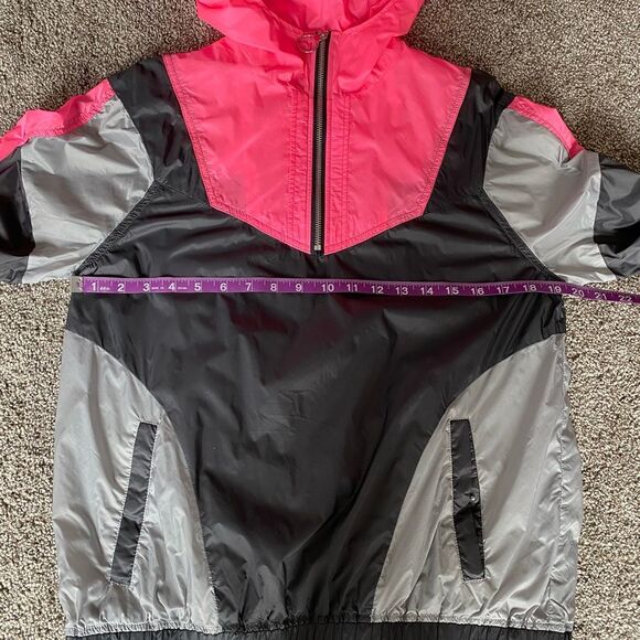 Express Colorblock Windbreaker Jacket 90s Inspo- Size Small - Picture 5 of 7